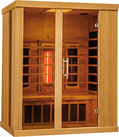 3 Personen Infrared Sauna