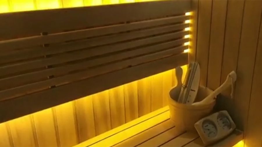 Klassische Sauna