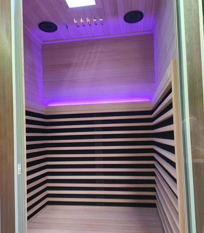 Infrarotkabine/ Infrarotsauna für 1 Person, DX-6101