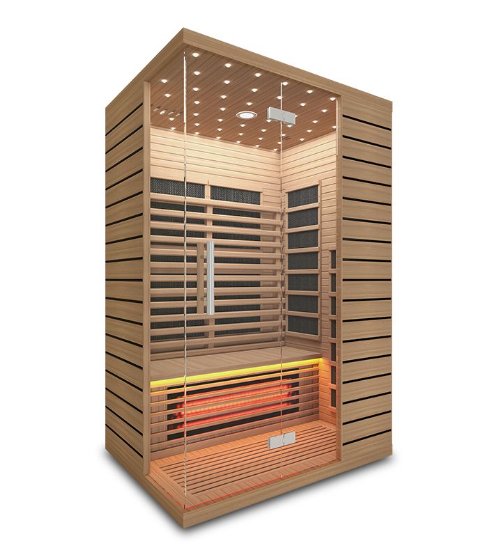 Infrarotkabine/ Infrarotsauna für 2 Personen, DX-6202