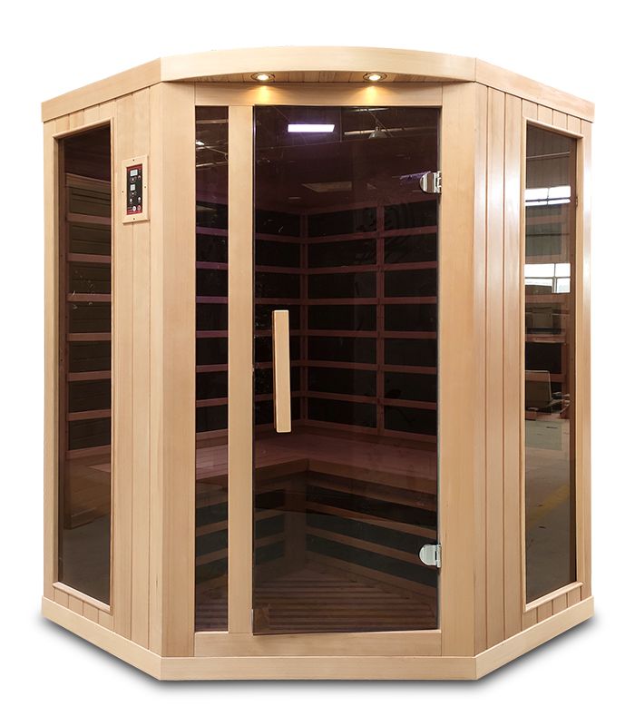 Infrarotkabine/ Infrarotsauna für 3 Personen, DX-6325