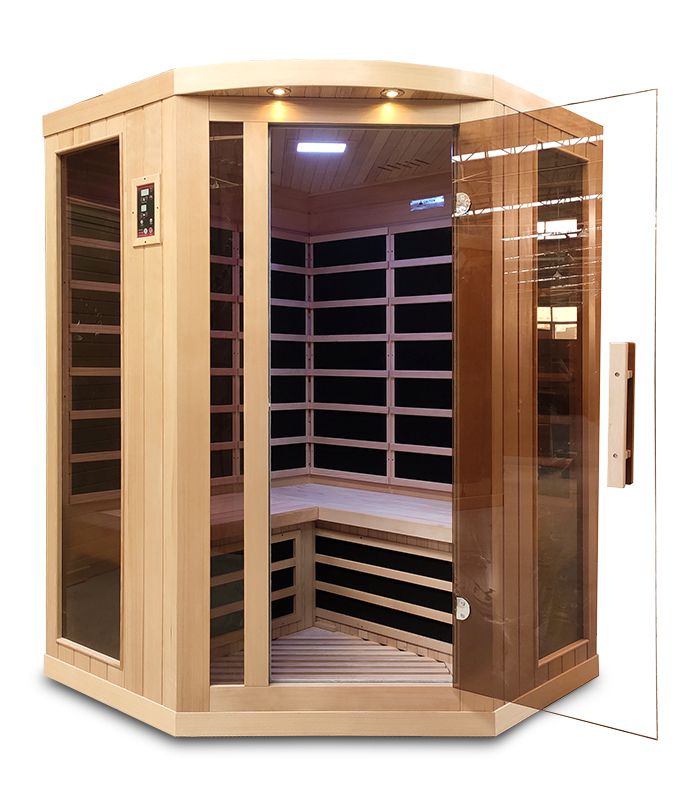Infrarotkabine/ Infrarotsauna für 3 Personen, DX-6325