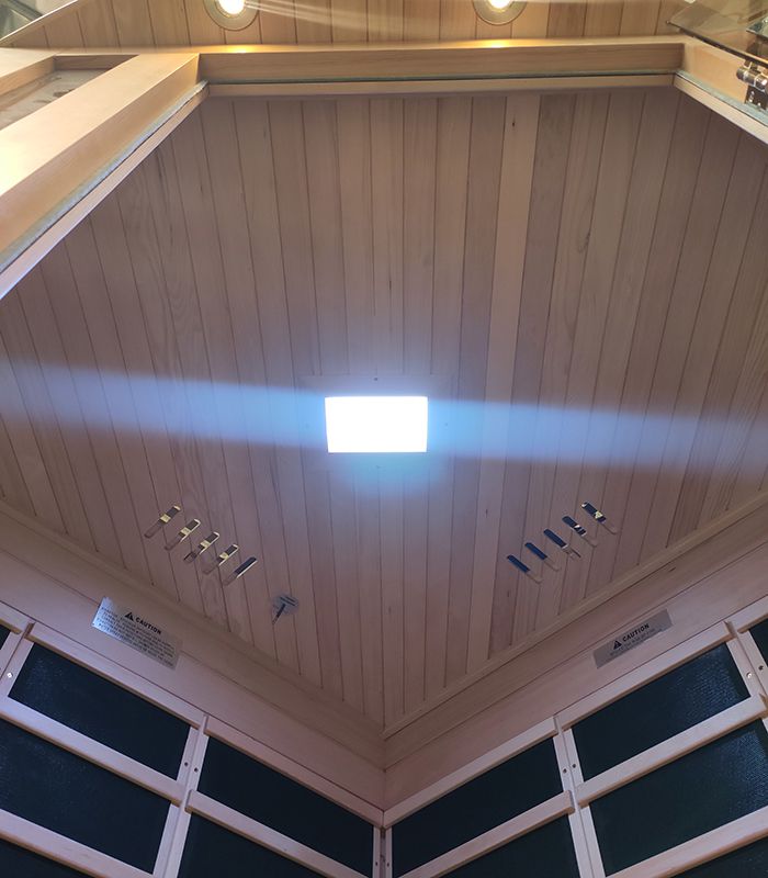 Infrarotkabine/ Infrarotsauna für 3 Personen, DX-6325