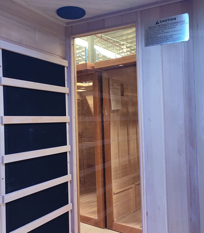 Infrarotkabine/ Infrarotsauna für 3 Personen, DX-6325