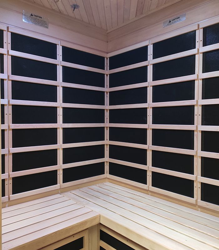 Infrarotkabine/ Infrarotsauna für 3 Personen, DX-6325