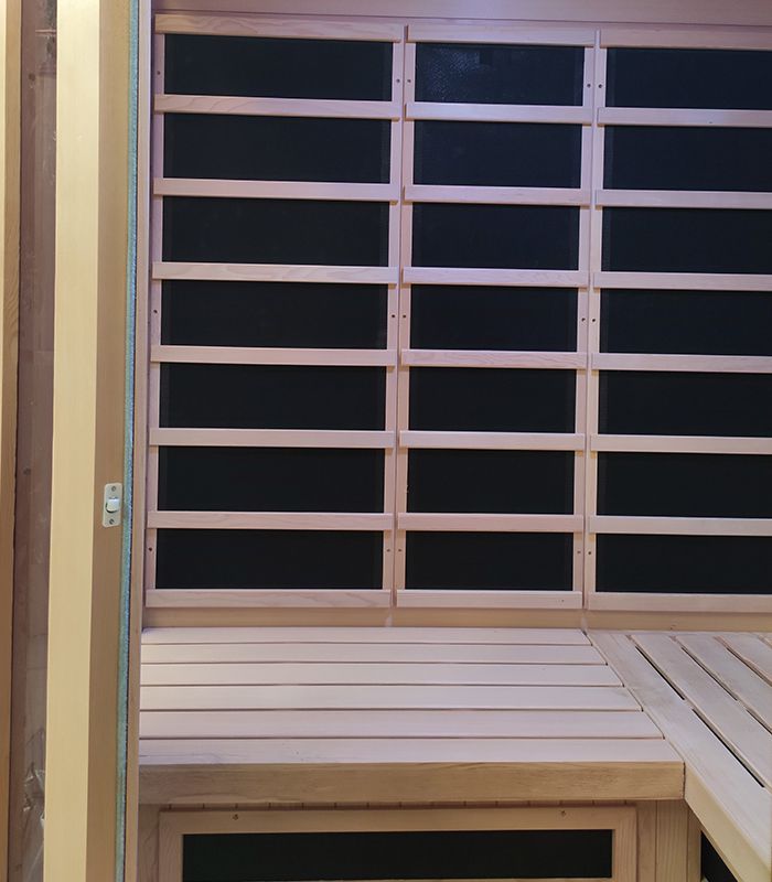Infrarotkabine/ Infrarotsauna für 3 Personen, DX-6325