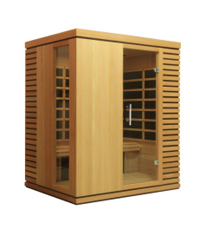 Infrarotkabine/ Infrarotsauna für 3 Personen, DX-6373