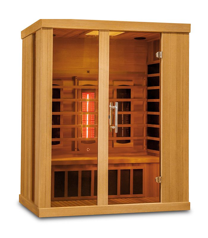 Infrarotkabine/ Infrarotsauna für 3 Personen, DX-6320