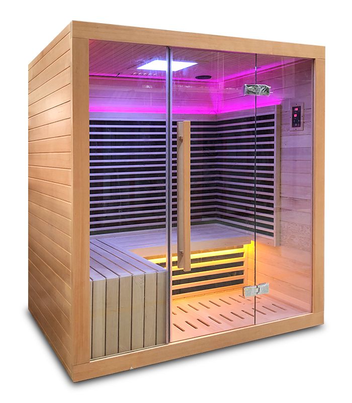 Infrarotkabine/ Infrarotsauna für 4-5 Personen, DX-6420B