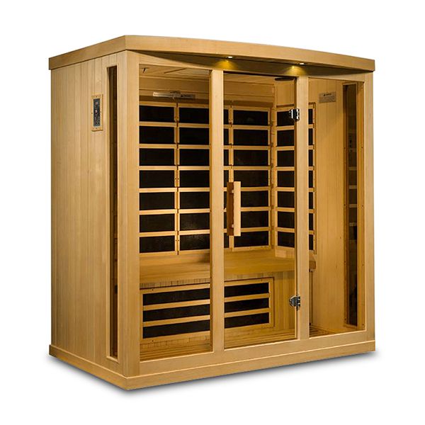 Infrarotkabine/ Infrarotsauna für 4 Personen, DX-6416