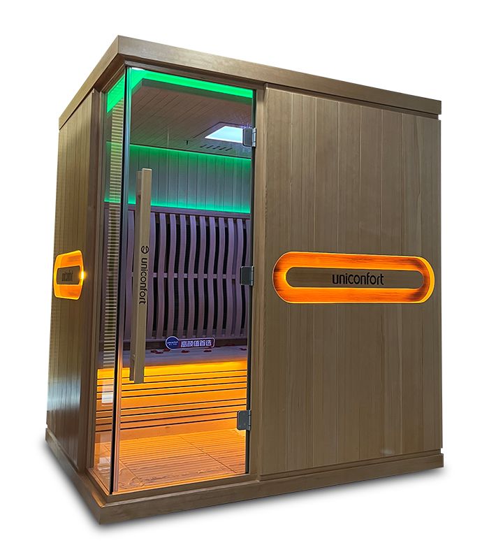 Infrarotkabine/ Infrarotsauna für 4 Personen, DX-6602