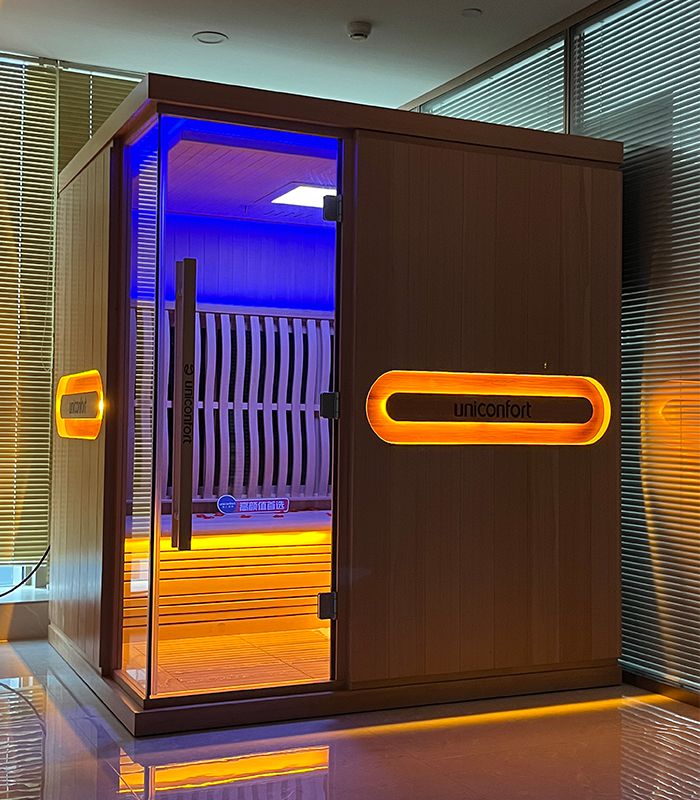 Infrarotkabine/ Infrarotsauna für 4 Personen, DX-6602