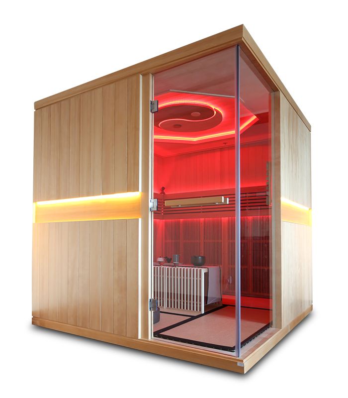 Infrarotkabine/ Infrarotsauna für 5 Personen, DX-6445