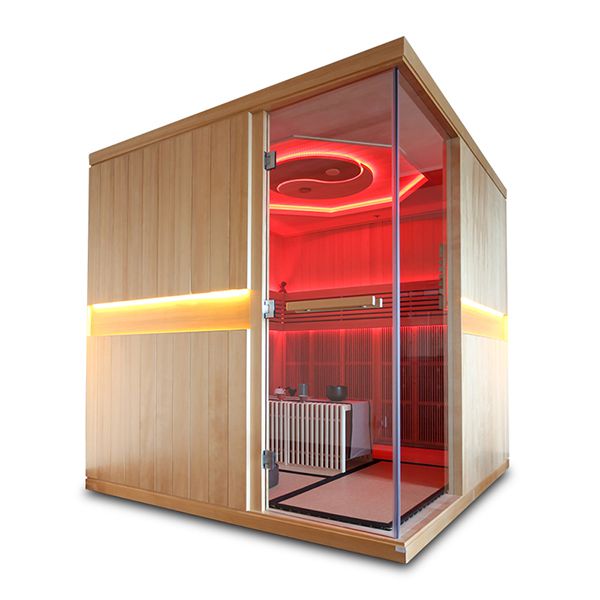 Infrarotkabine/ Infrarotsauna für 5 Personen, DX-6445