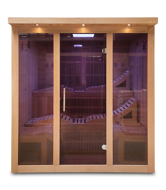 Infrarotkabine/ Infrarotsauna für 6 Personen, DX-6600