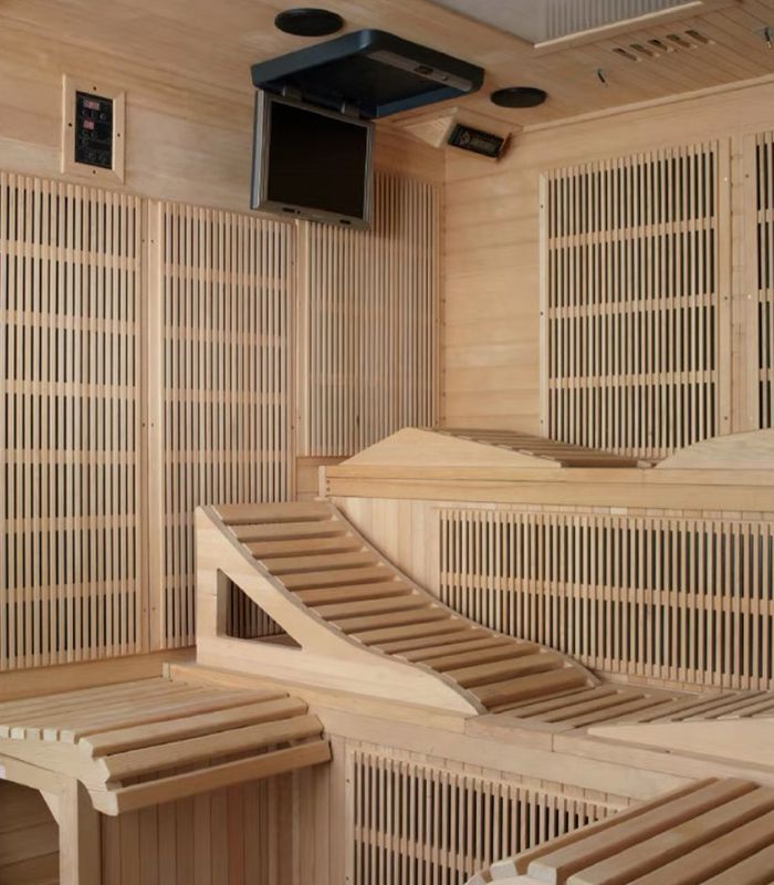 Infrarotkabine/ Infrarotsauna für 6 Personen, DX-6600