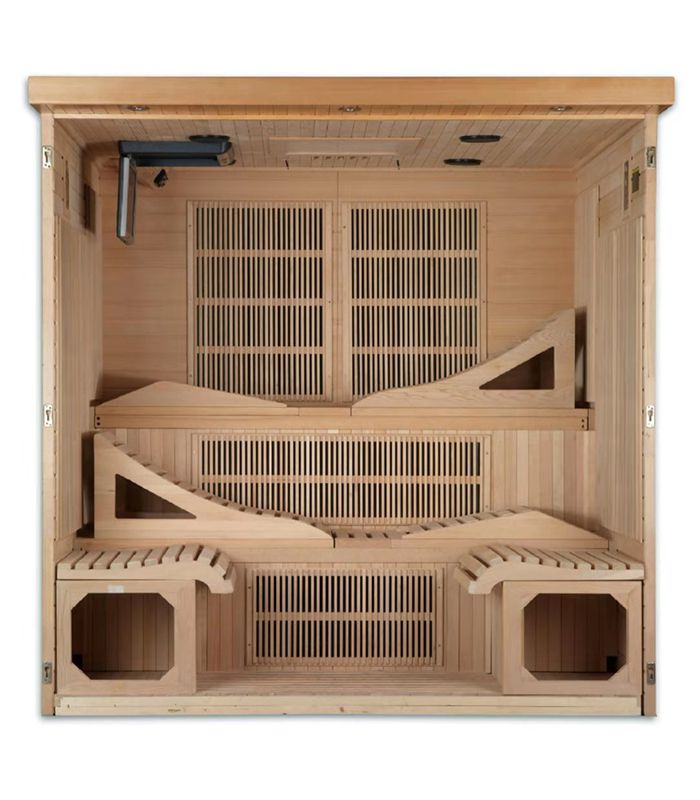 Infrarotkabine/ Infrarotsauna für 6 Personen, DX-6600