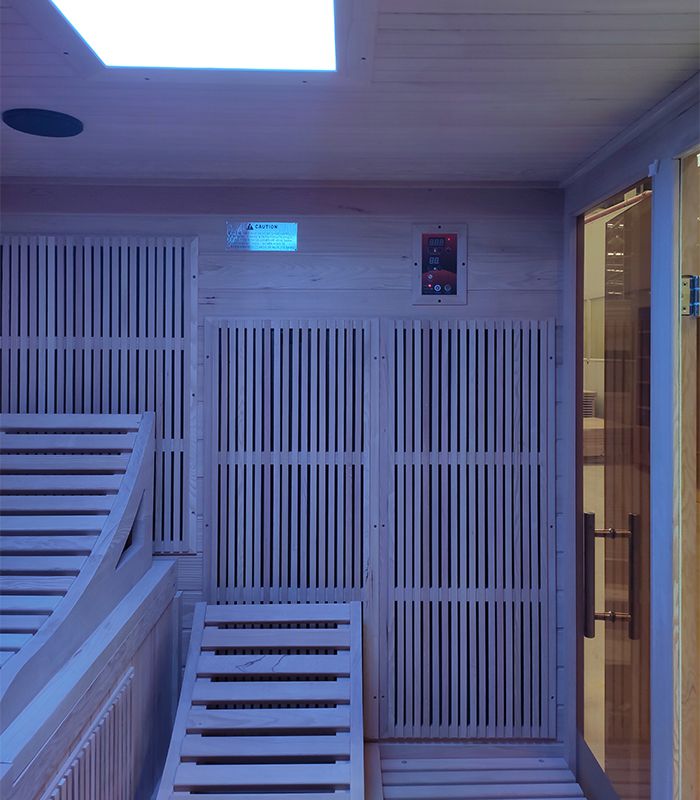 Infrarotkabine/ Infrarotsauna für 6 Personen, DX-6600